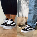 Tênis Vans KNU - Preto/Branco (Oferta Exclusiva)