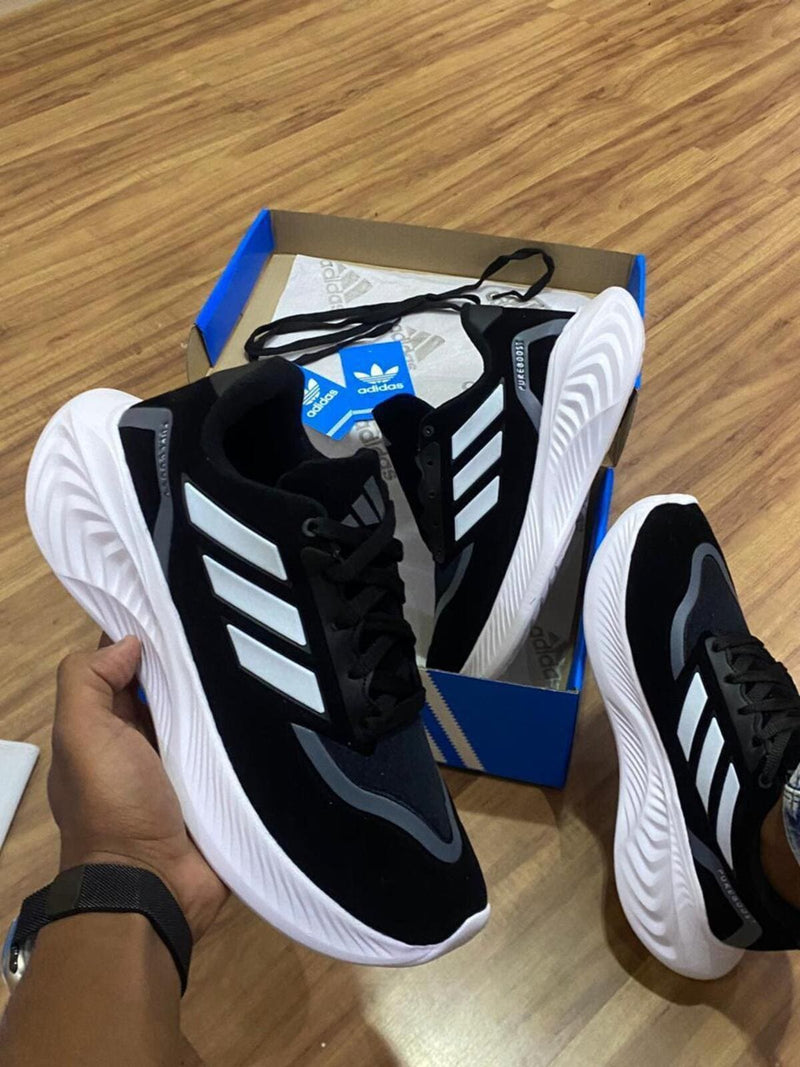 Tênis AD PureBoosted - Preto/Branco Compre 1 Leve 2 + FRETE GRÁTIS